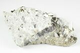 Cubic Pyrite, Sphalerite and Quartz Crystal Association - Peru #195750-3